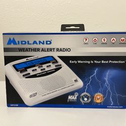 Midland Programmable Weather Alert Emergency Radio