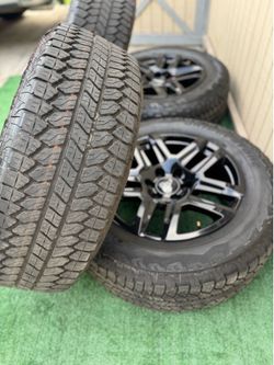 Brand new chevy wheels and tires 20 inch  OEM