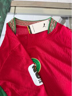 Morrocco Home soccer jersey WORLD cup BOUADDI