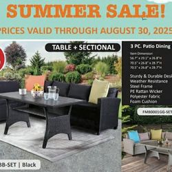 Sale On Patio Furniture Here At MODESTO FURNITURE 