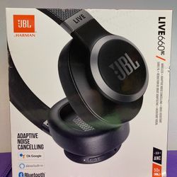 NEW JBL Live 660NC Bluetooth Wireless Over Ear Noise-Cancelling Headphones