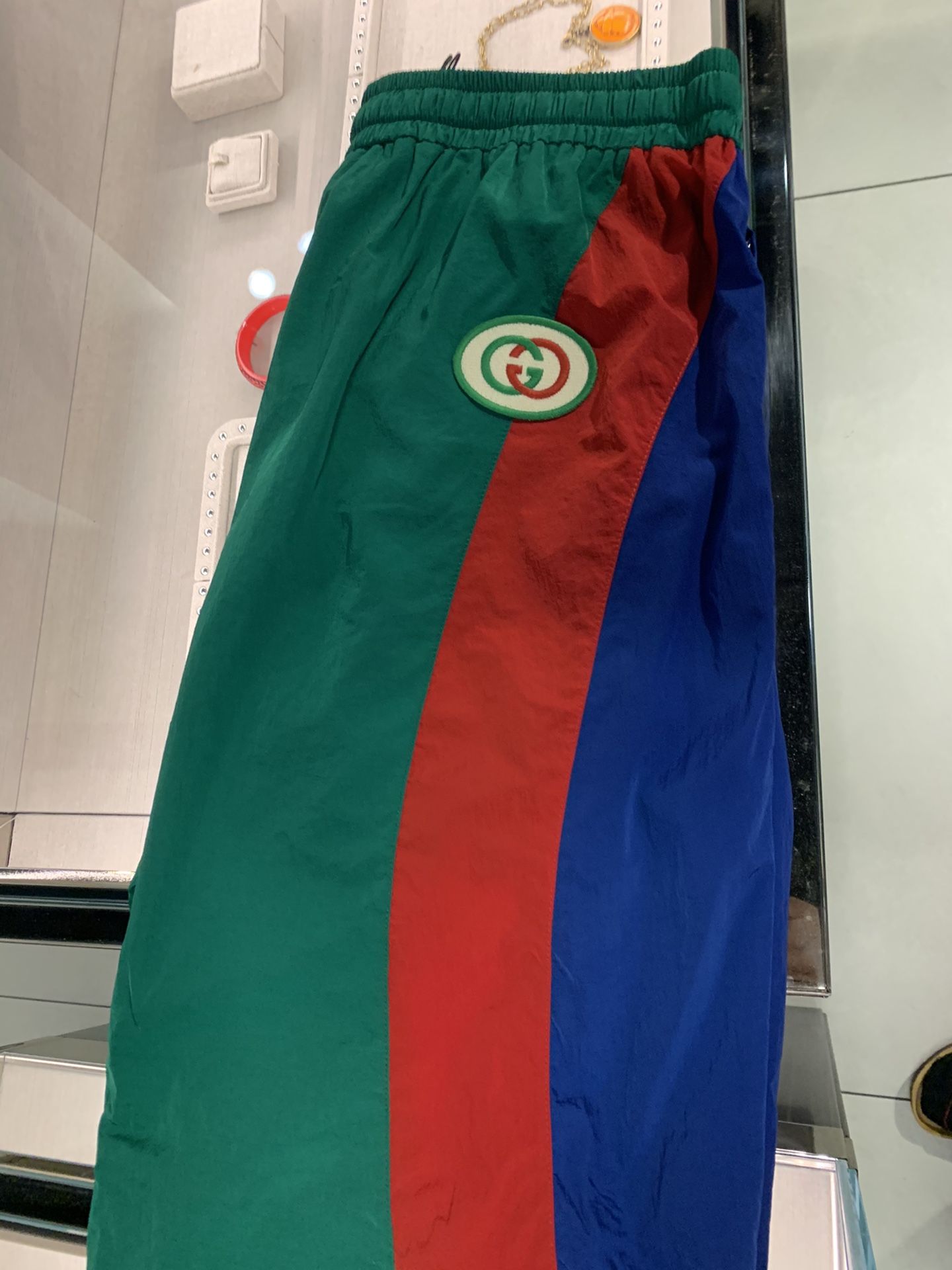 Gucci Nylon Track Pants.