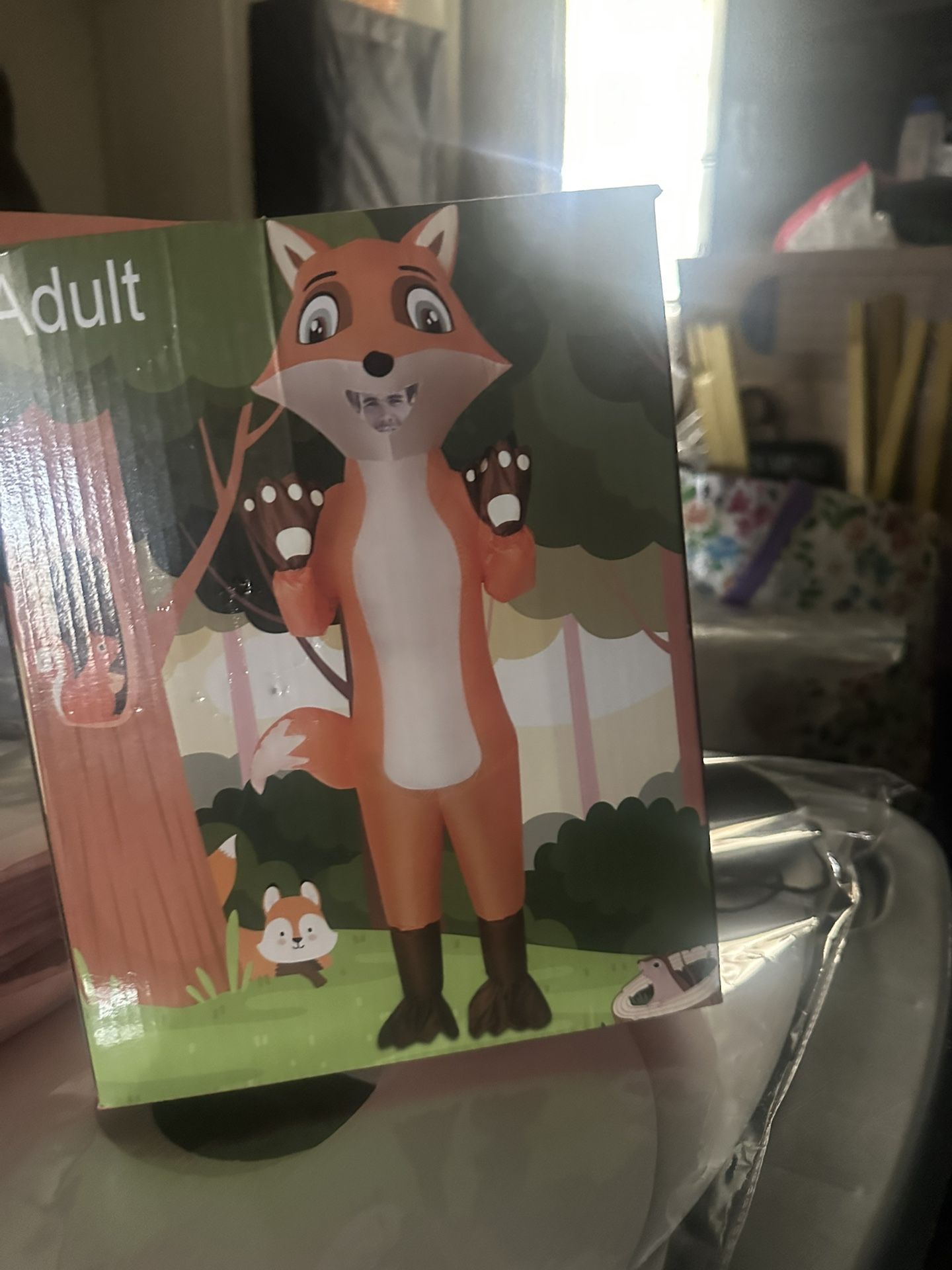 Blow Up Costume Fox For Adults