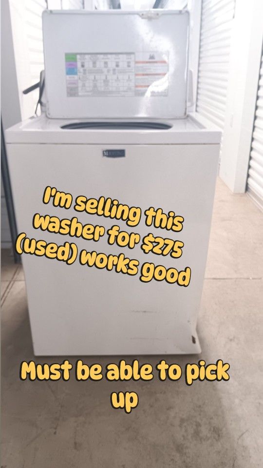 Hurry !! Washer For Sale Only $250