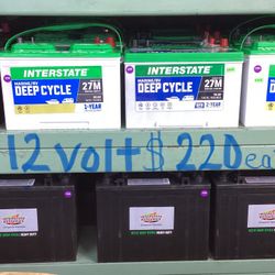 **❇️❇️12-Volt "Golf Cart Battery" Set❇️❇️**