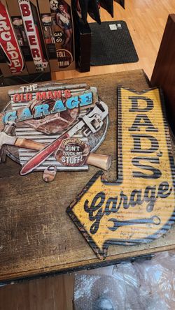 Fathers Day Mancave Sign