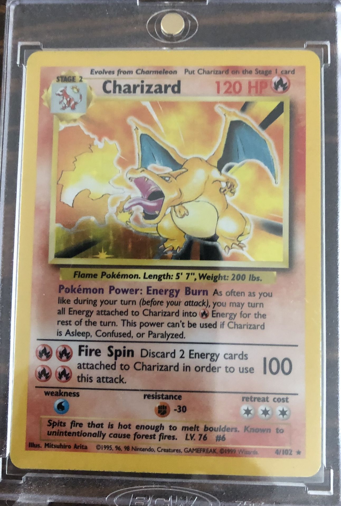Pokémon Base Set Charizard