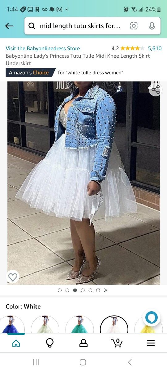 Tutu Mid Length Skirt