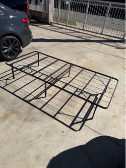 Twin bed foldable frame