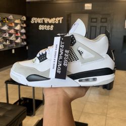 Mens Jordan 4 Military Black Size 8.5 Available In Store Now!