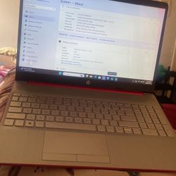 Hp Laptop Barely Used 