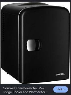 Gourmia Thermoelectric Mini Fridge Cooler and Warmer