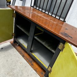 Work Bench Table With Storage 