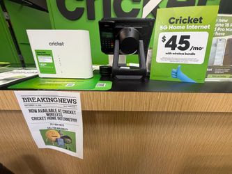 NEW! Get Cricket Home Internet here at the Coliseum Branch!