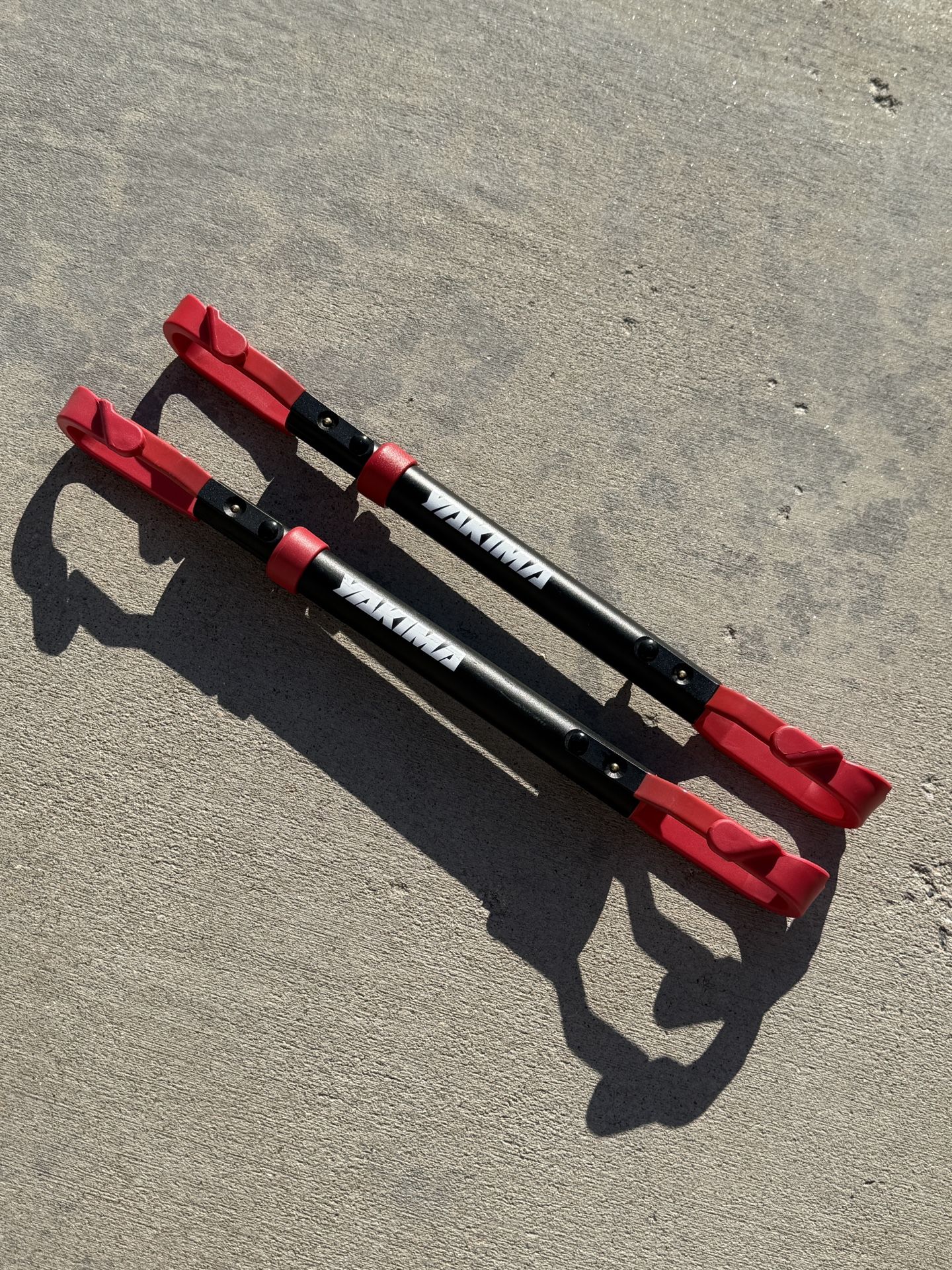 2 Two Yakima Tube Top Bike Frame Adapter for hitch mount racks 