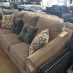 Two Toned Ashley Sofa and Loveseat 
