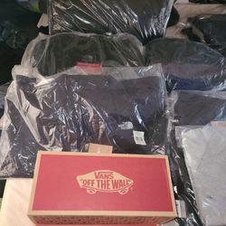 Northface/vans Clothing Lot