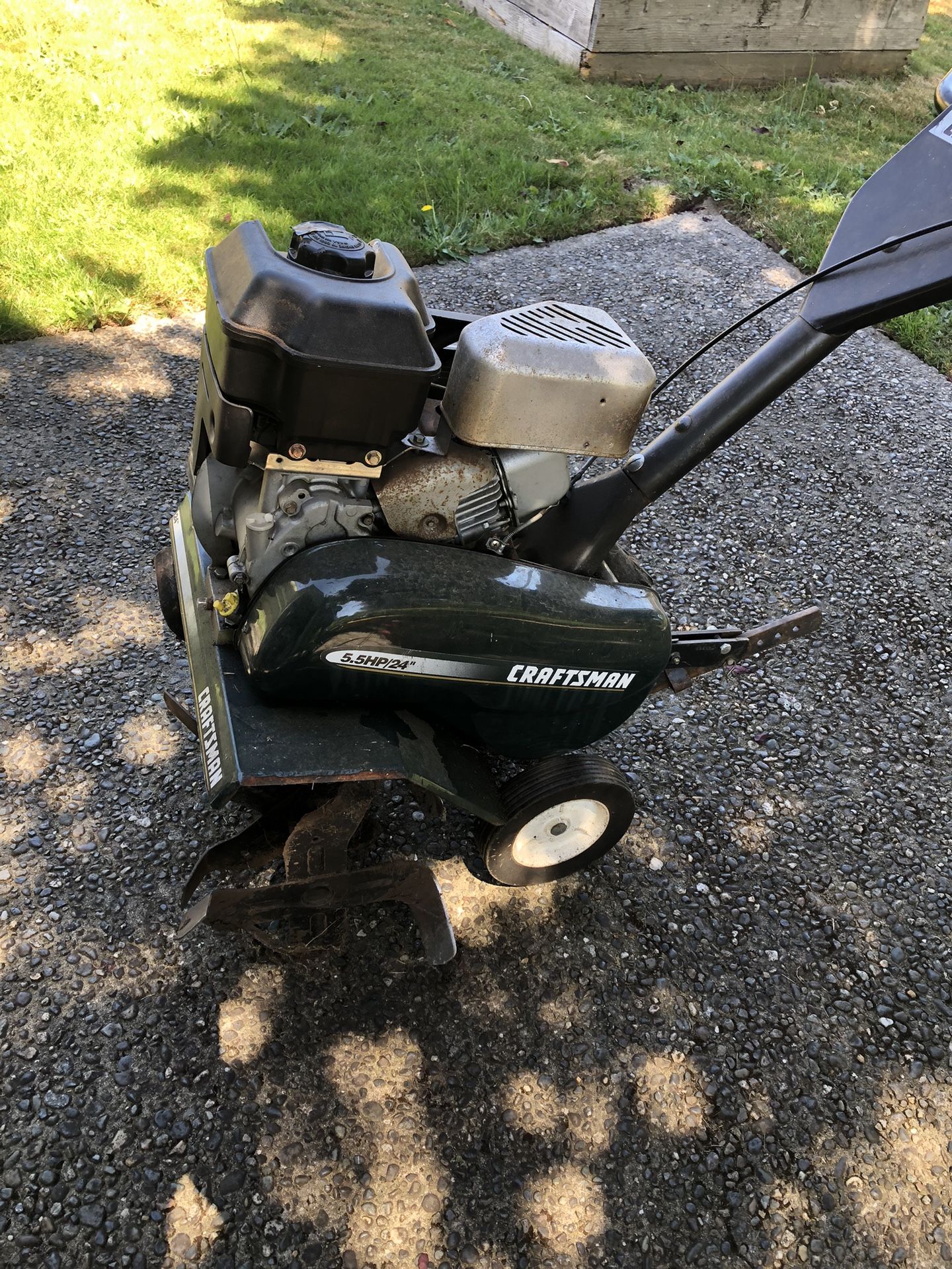 Craftsman 5.5HP 24” Front Tine Tiller