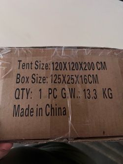 Growing tent
