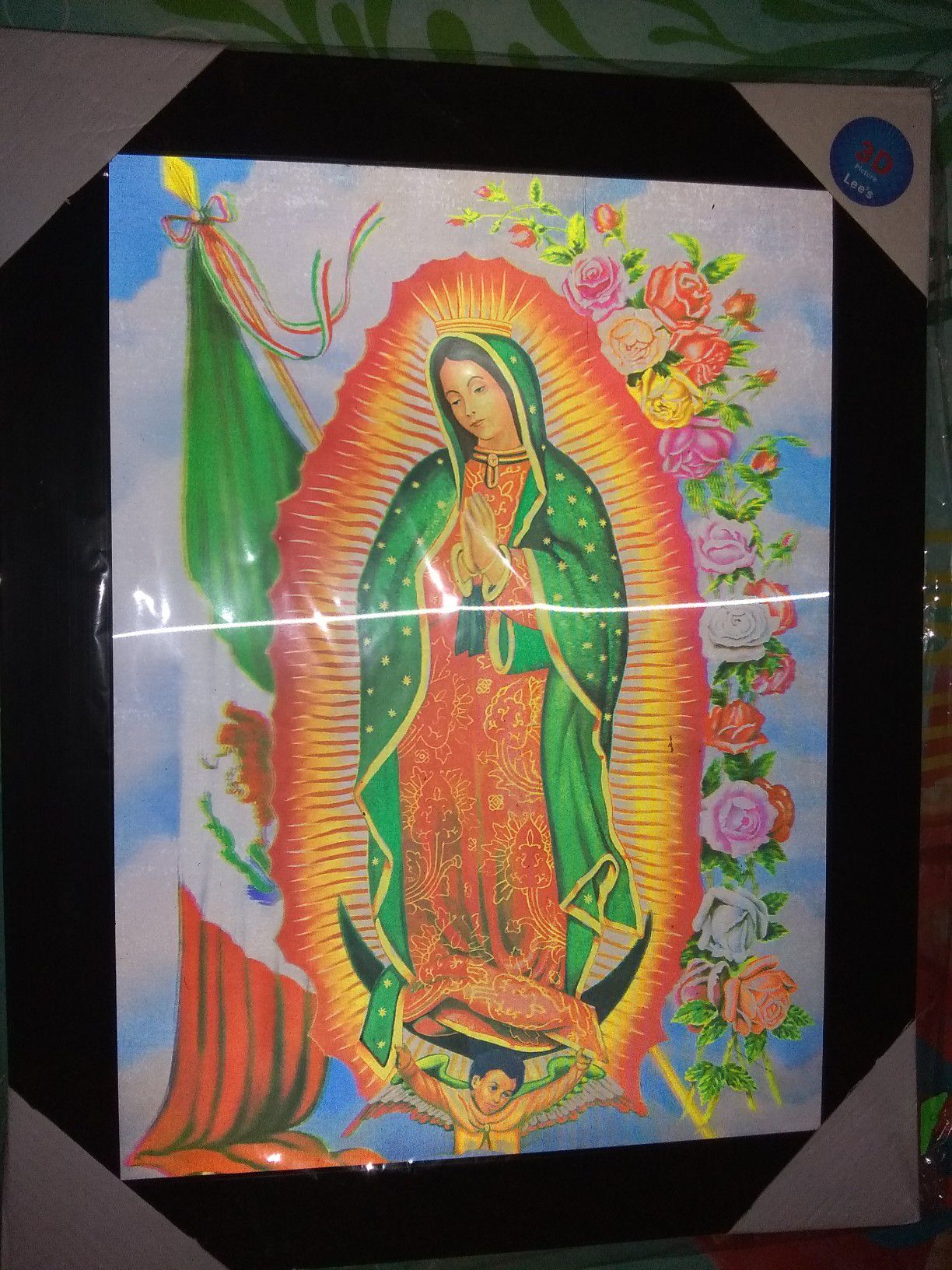 Virgen de Guadalupe 3D