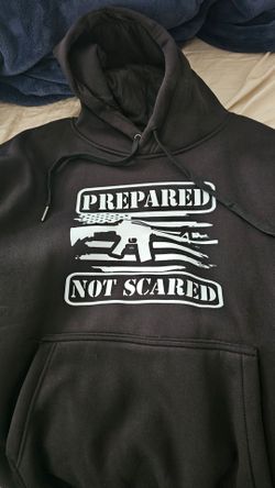 Black hoodie