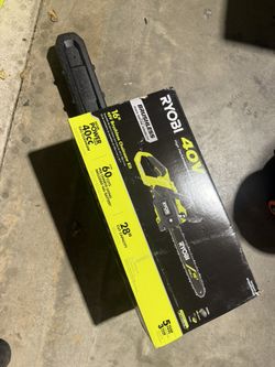 Ryobi 40v One Hp 16in Chainsaw Kit 