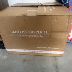 Brand New Autoscooper 11 Self-Cleaning Litter Box – Never Used