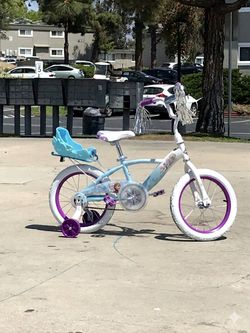 16" girls' bicycle