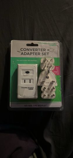 TravelSmart Conair Converter Adapter Set TS1875X New