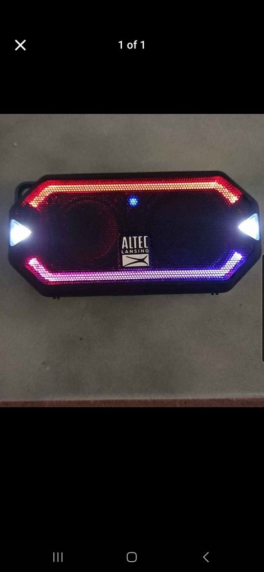 bluetooth speaker
