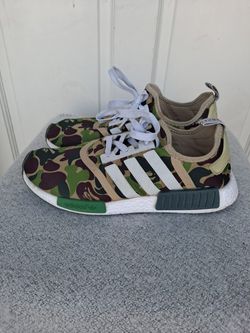 Adidas R1 Bape "OLIVE CAMO" Nomad Runner Size 11.5 for Sale in Irwindale, CA - OfferUp