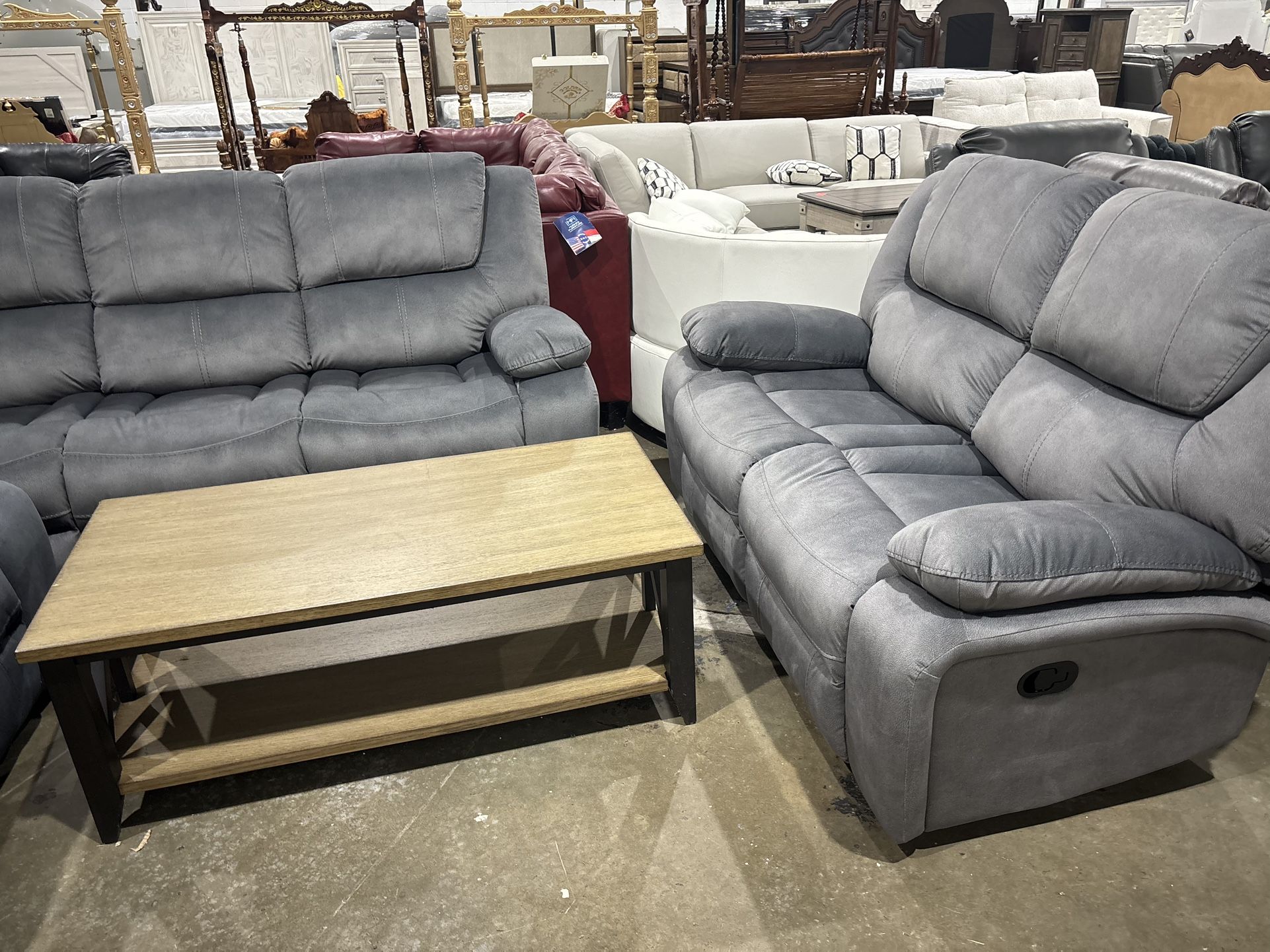 Recliner Sofa Set
