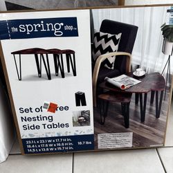 Side Table Set Of 3 