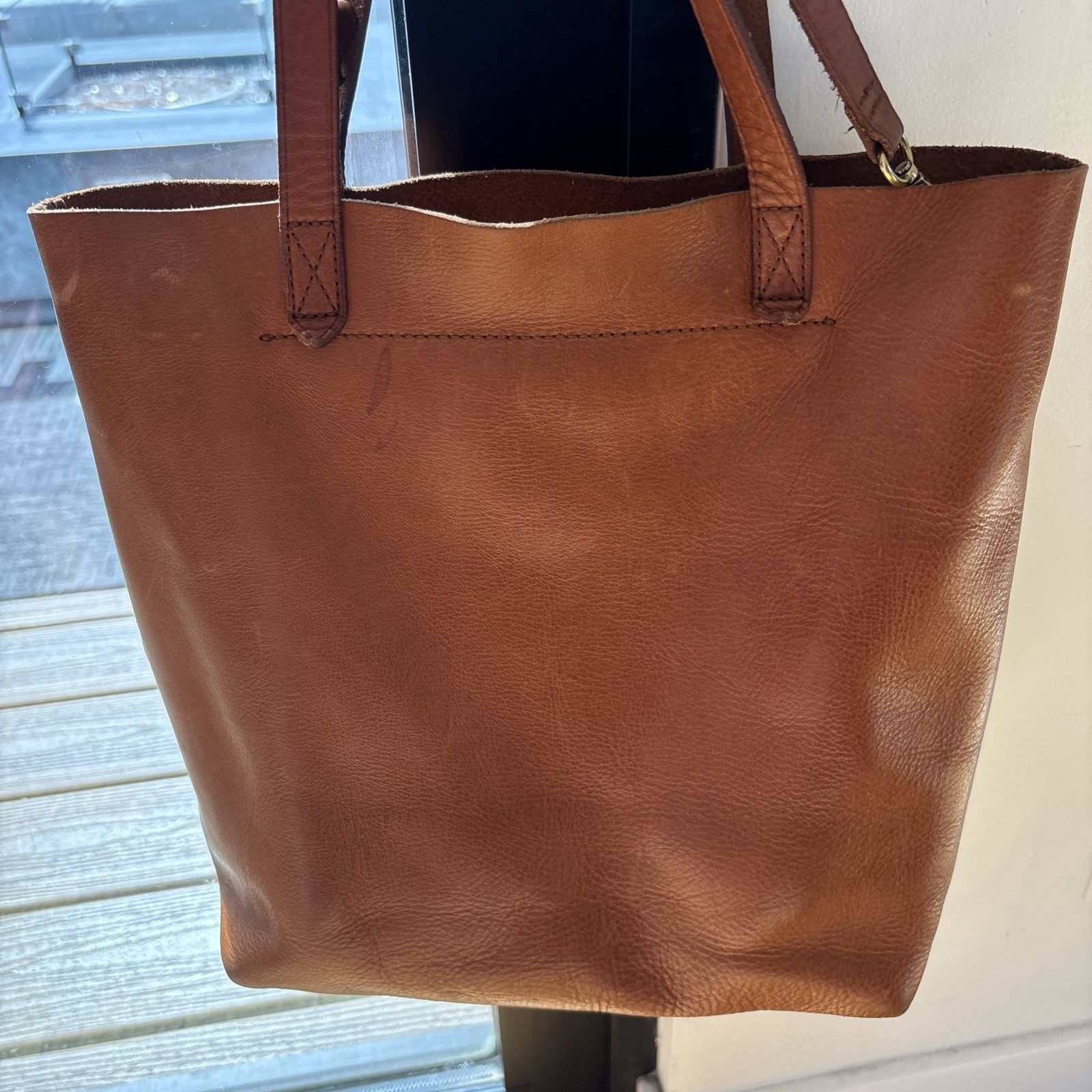 Madewell Leather Transport Tote