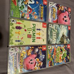 Nintendo Switch Games $45 to $50 Unopened