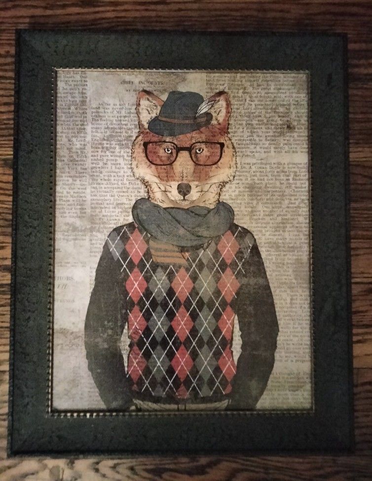 Fox Framed Art