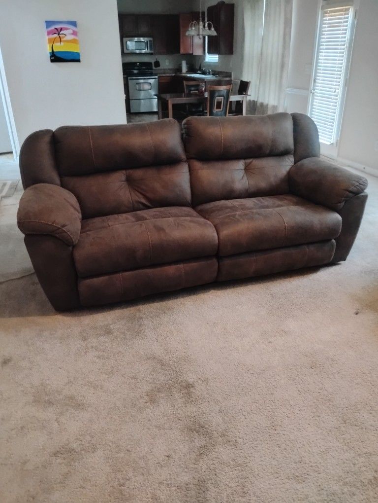 Soft Suade Like Couch $500 Original Price $1500