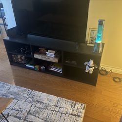 Black Sectional TV Stand