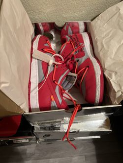 Off White Dunk “University Red”