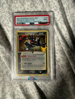 Gold star greninja 25th celebration psa 9