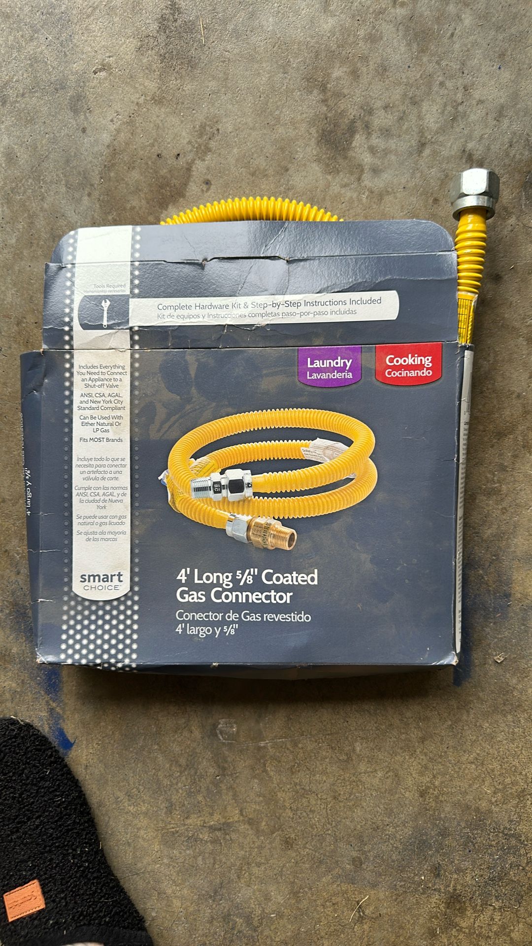Laundry Gas Connector