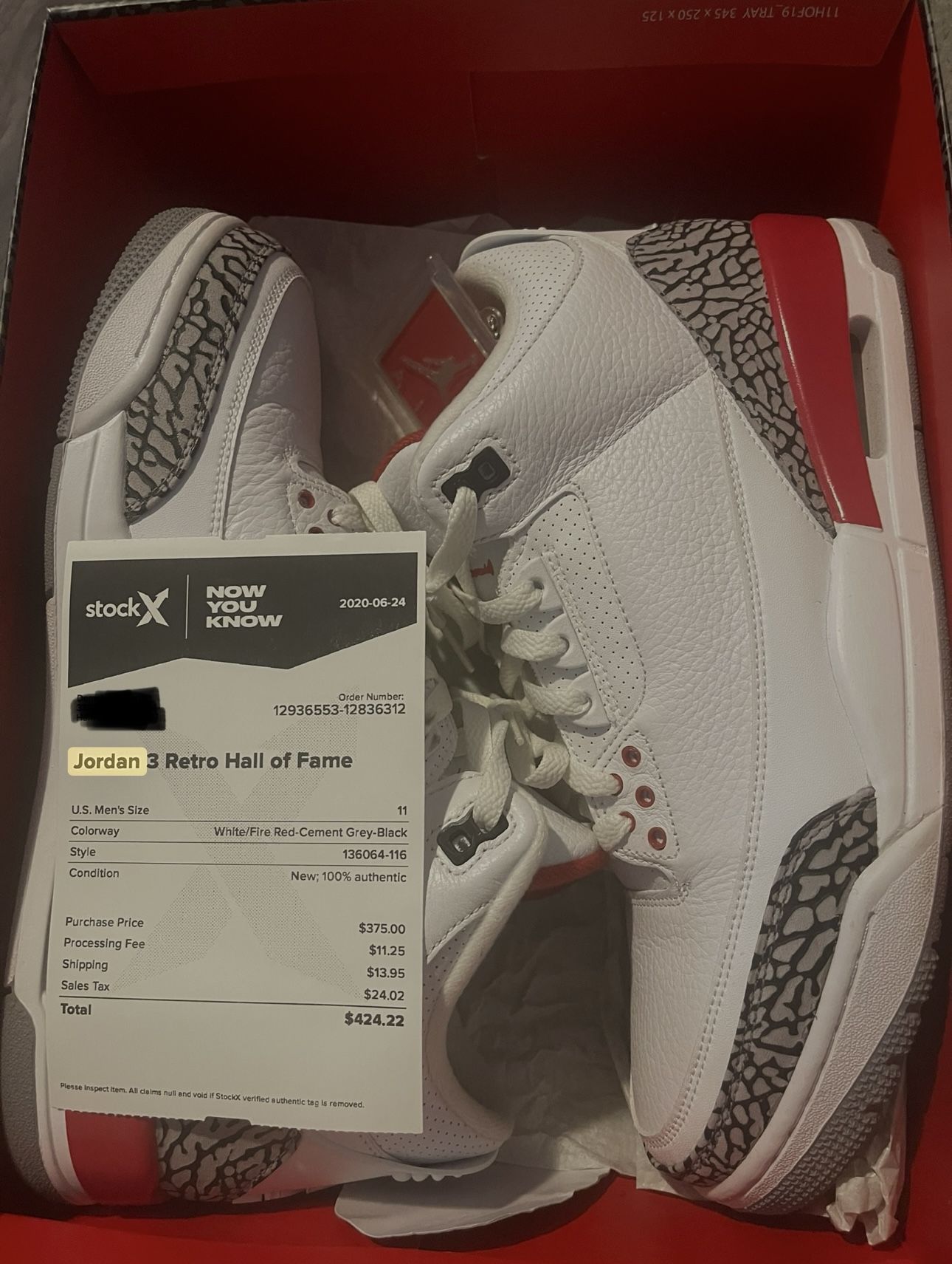 Jordan 3s Hall of Fame
