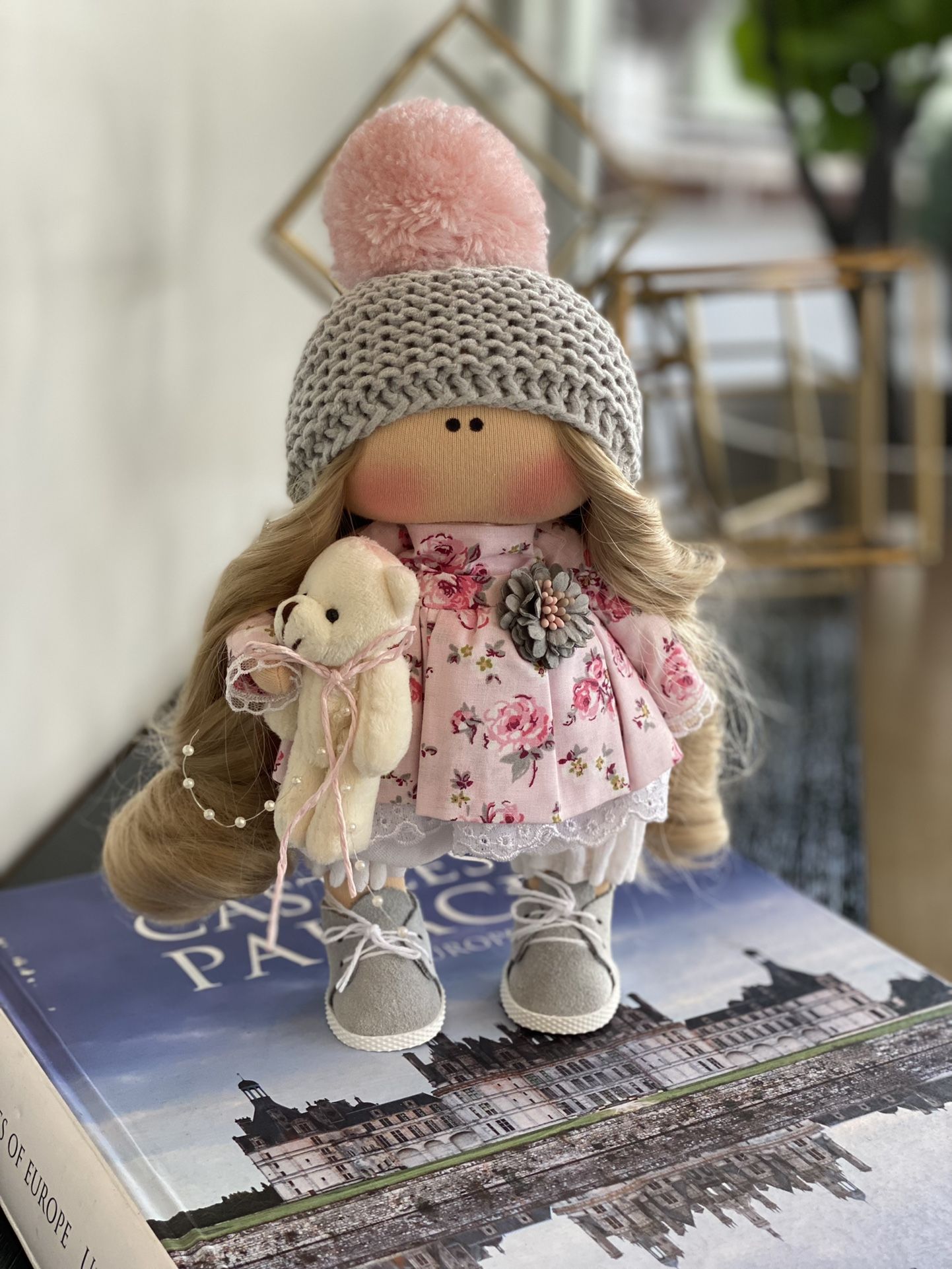 Handmade Doll, Tilda Doll, Interior Doll, Christmas Gift