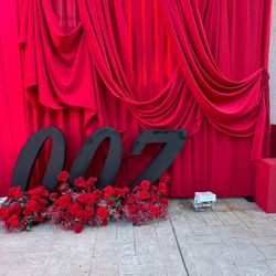 Wood Number Decoration