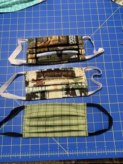Men’s face cover fold over elastic