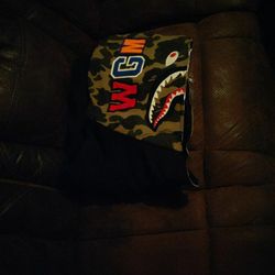 Green Camo Bape Hoodie 