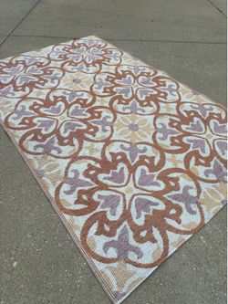 Large bohemian grass, Matt rug