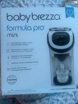Brand new never used Baby Brezza Formula Pro Mini