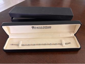 Bracelet Aquamarine Roger’s and Hollands original box