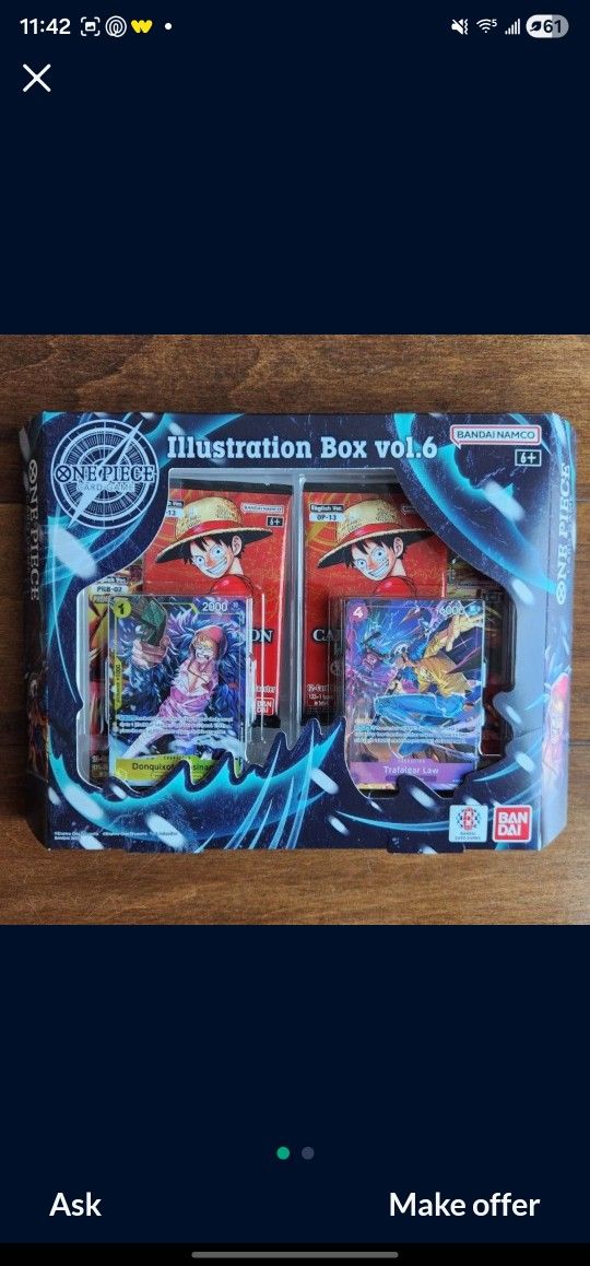 One Piece TCG Illustration Box Vol 6 x4